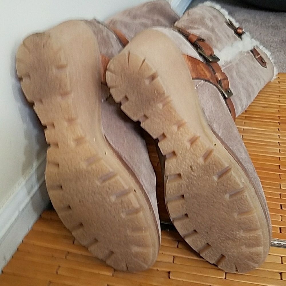Fabianelli suede wedge boots - Picture 5 of 5